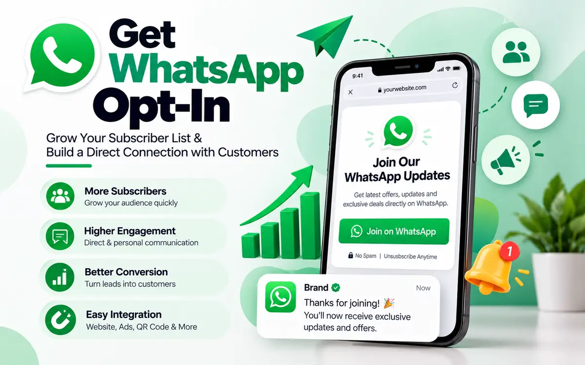 How to get WhatsApp opt-in from customers: 7 easy ways
