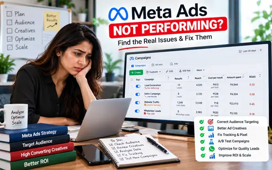 Why are my Meta ads not performing? 7 reasons and how to fix them